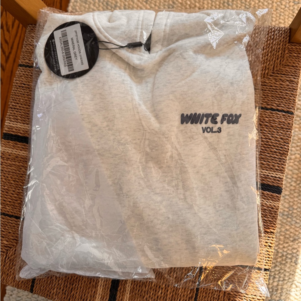 White Fox Boutique Gray Hoodie